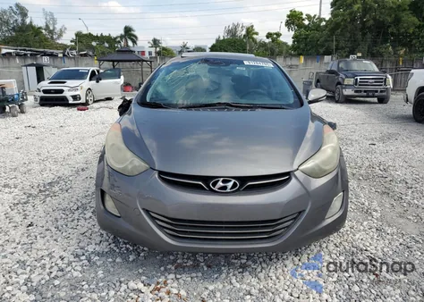 2013 Hyundai Elantra Gls z USA, uszkodzony, nr VIN 5NPDH4AE7DH159683